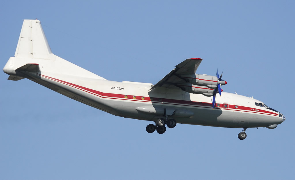 Antonov An-12BP, Registration UR-CGW, of Méridian Aviation